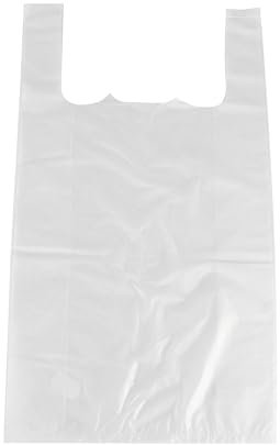 Papstar 1 Karton = 5x500 Hemdchentragetaschen, HDPE 48 cm x 27 cm x 12 cm weiss 12294