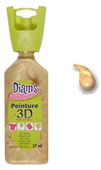 Peinture Diams 3D - Nacrée sable d'or
