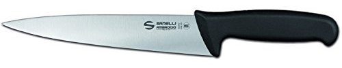 Sanelli Ambrogio Supra Coltello Scannare, 22 cm, Acciaio Inox, Grigio