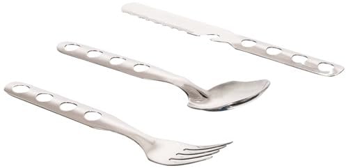 Laken Cubierto Acero INOX. 3 pcs. Con funda neopreno 1410FN