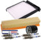 Inspektionspaket SET C 1x Ölfilter 1x Luftfilter 1x Innenraumfilter 4x Zündkerze Original BOSCH Super Plus VR8SC+