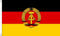 Flagtex East Germany Flagge, Mehrfarbig, L