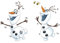 Room Mates 54555 Wandsticker Disney Die Eiskönigin Party Fieber - Olaf, mehrfarbig