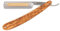 DOVO Rasiermesser Inox - Edelstahl Rasiermesser - 5/8 Zoll - Rundkopf - ganzer Hohlschliff - DOVO Solingen Barbiermesser