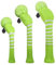 Scott Edward Golf-Überzug aus gestricktem Holz, 3 Stück, passend für Well Driver Wood (460 cc) Fairway-Holz und Hybrid (UT) (lindgrün)