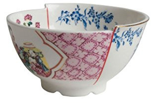 SELETTI Cuenco frutero de porcelana Hybrid-Cloe Ø 10,5 cm H 5,7