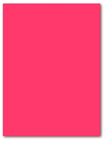50 Blatt farbiges Briefpapier Lysco Color Paper NEON Magenta Format DIN A5 (148 x 210 mm) stark leuchtendes Papier Briefbogen Farbe Magenta Pink Rosa (LCP-113)
