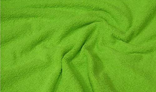 Fabrics-City Kiwi FROTTEE Stoff WALKFROTTEE SCHWER 2SEITIG Stoffe, 2765