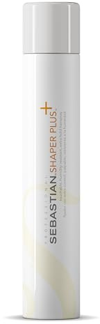 Sebastian Professional Shaper Plus Hairspray, 50% VOC | Humidity Resistant, Extra Hold | 10.6 oz | Packaging May Vary
