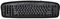 Acp Left Handed Keyboard Wired Black By Ergoguys