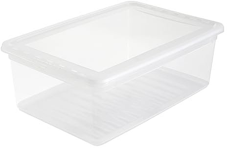 keeeper Aufbewahrungsbox mit Air Control System, 39 x 26,5 x 14 cm, 11 l, Bea, Transparent