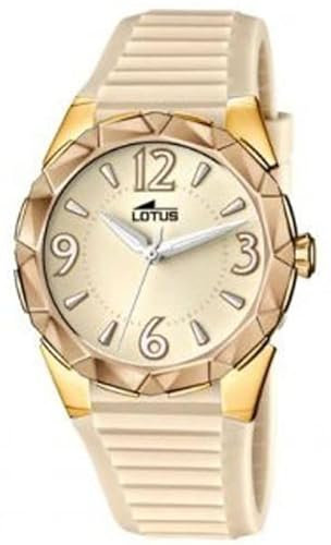 Lotus Montre Femme Analogique Quartz avec Bracelet Silicone L15871/4