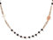 Mugler CRORN3 Collana Amen ROSARIO Donna Colore Oro rosa Materiale Argento Pietra Cristallo, Taglia unica, Argento, Diamante,Perle