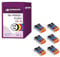 30 Druckerpatronen mit Chip für Canon Pixma IP3600 IP4600 MP540 MP620 MP630 MP980 MP 540 620 630 980 IP 3600 4600