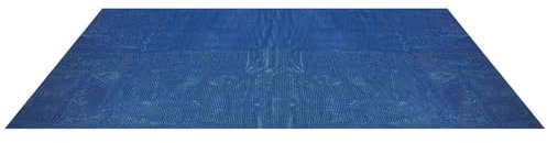 Miganeo Premium Telo Solare per Piscina 1200x600 cm Rettangolare | Nero/Blu | Tagliabile | Telo Termico | Riscaldamento piscina