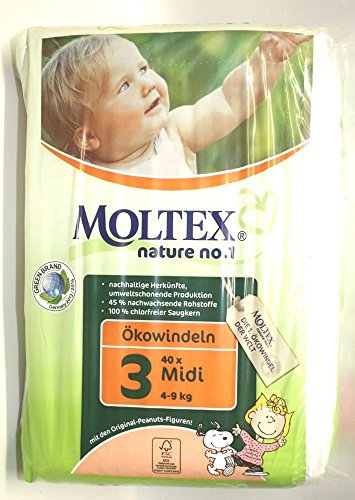 Moltex Windeln Midi 3, 4-9 kg, 37 Stk