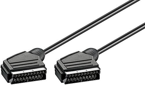 goobay Wentronic 11701-gb 2.0 m 21 Pin Scart Plug to Scart Plug câble