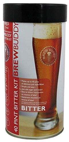 Brew Buddy Bitter 40 Pint 1.8kg Home Brew Kit