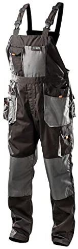 Professional Work Dungarees Black/Grey (Neo), Dungarees Work Wear Work Trousers