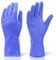 Large Blue Heavy Duty Industrial Cleaning & Washing Up Rubber Gloves. Comes With TCH Anti-Bacterial Pen!