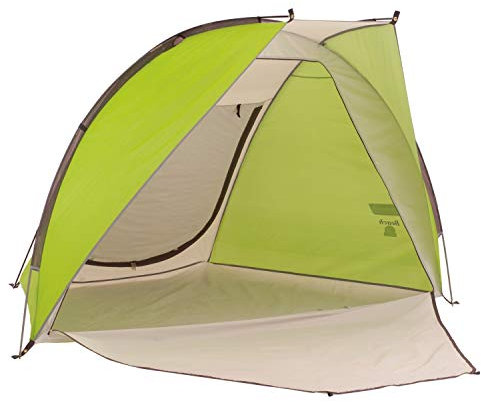 Coleman Strand-Schattenzelt, leicht und tragbar, in 5 Minuten aufgebaut, UPF 50+ Sonnenschutz, inklusive Sandsäcken und Heringen, um Wind standzuhalten, ideal für Strand, Park, Hof, Picknicks