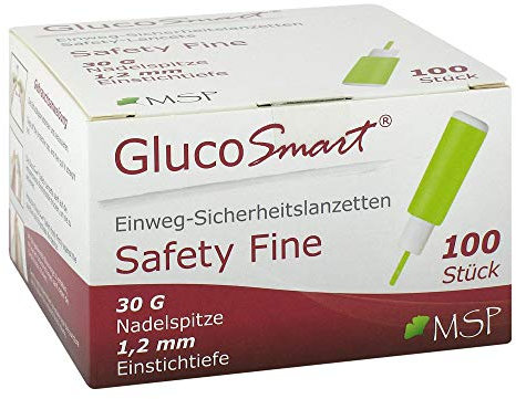 Glucosmart Safety-Fine Sicherheitslanzetten