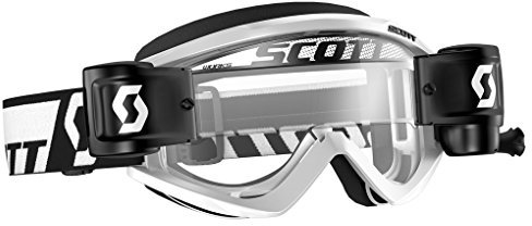 Scott Recoil Xi WFS Clear Works Brille Weiß