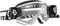 Scott Recoil Xi WFS Clear Works Brille Weiß