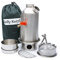 KELLY KETTLE® & CAMP STOVE SET: Includes 'Base Camp' 1.6ltr Kettle + Hobo Stove + Cook Set (all stainless steel) | Ultra fast - Fuel with anything that burns | Camping, Picnics | Weight 1.67kg/3.68lb