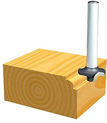 Makita D-09422 - Fresa redondeadora con rodamiento