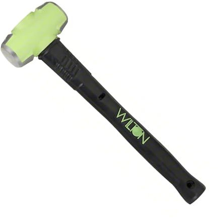 WILTON Tools B.A.S.H 16'' Sledge Hammer, 4 Lb (20416), Hi Vis Green with Black Handle, L