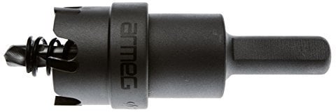 Armeg LDXM020SS 20mm Short Series Acceler8% MAX Carbide Tipped Holesaw, Black