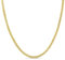 KEZEF Halskette Herren | 3mm Panzerkette Herren, Damen & Jungen | 925 Sterling Silber Männer Kette | Kette erhältlich in 925 Silber, 750 vergoldet und Rosegold vergoldet | Cuban Link Chain