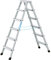 Zarges ZAR41266 Trittstufen, eloxiert, 2 x 6 Sprossen