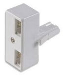 CABLEDUP BT prise téléphonique Doubleur/Splitter