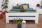 Doppelbett Easy Premium Line K6, 160 x 200 cm Buche Vollholz massiv weiß lackiert