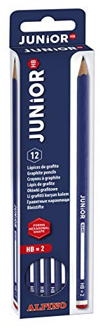 Alpino Junior - Lápices, 12 unidades