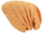 GURU SHOP Baumwoll Beanie, Handgestrickte Dread Head Mütze, Nepalmütze - Orange, Herren/Damen, Baumwolle