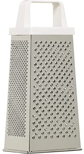 KitchenCraft Râpe à Fromage / Râpeuse à Légumes en Acier Inoxydable (21 cm)