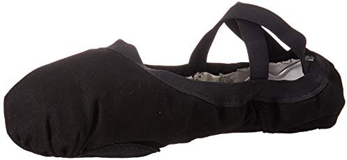Bloch Damen Pro Elastic Ballerinas, Black, 39 EU