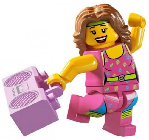 Lego Minifiguren Serie 5 - Fitnesstrainerin
