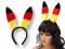 Alsino Deutschland Fanartikel Fan-Artikel Fußball WM WM Hut Brille Perücke Fahne, Modell wählen:Bunnyohren