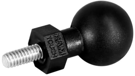 RAM Mounts RAM 1 Tough Ball w. M8-1.25 X 8MM Male, RAP-B-379U-M81208 (M8-1.25 X 8MM Male Threaded Post)