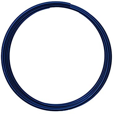 Vaessen Creative 24232-006 Aludraht Schmuck, Biegsam, Aluminium, königlich blau, 4 mm x 2 m