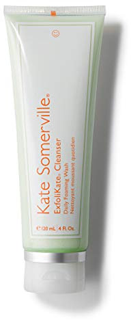 Kate Somerville ExfoliKate Cleanser – Daily Exfoliating Foaming Face Wash, Clinically Formulated Glycolic Acid and Lactic Acid Gentle Facial Scrub, 120 mL