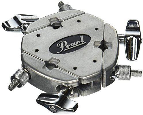 Pearl ADP30 Three-Way Expandable Double Accessory Clamp for Mounting Drum and Cymbal Arms Anywhere around the Drum Set (Fits 5/8 to 1-1/8 Pipes.)