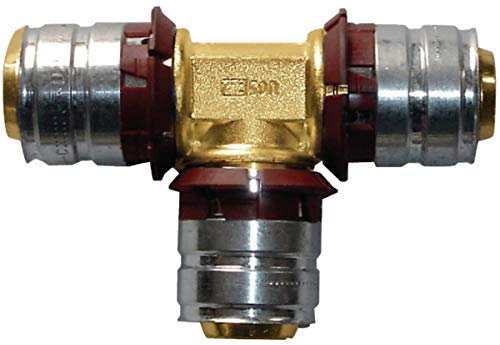 Raccord en T pince à sertir tube Uponor 50 ? 50 ? 50 Réf 1064224