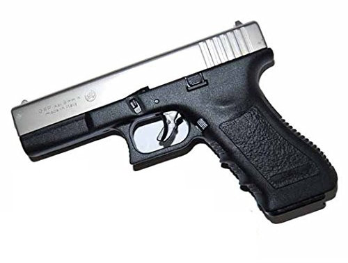 BRUNI PISTOLA A SALVE IN METALLO GAP G17 8 MM NERA/NICHEL
