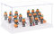 Tingacraft Acryl Vitrine Schaukasten (24 x 14 x 12 cm) für Minifiguren, Weiß