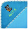 Wolimbo Kapuzenhandtuch personalisiert mit Namen und Motiv - Aqua-Petrol - 100x100 cm - für Baby und Kinder